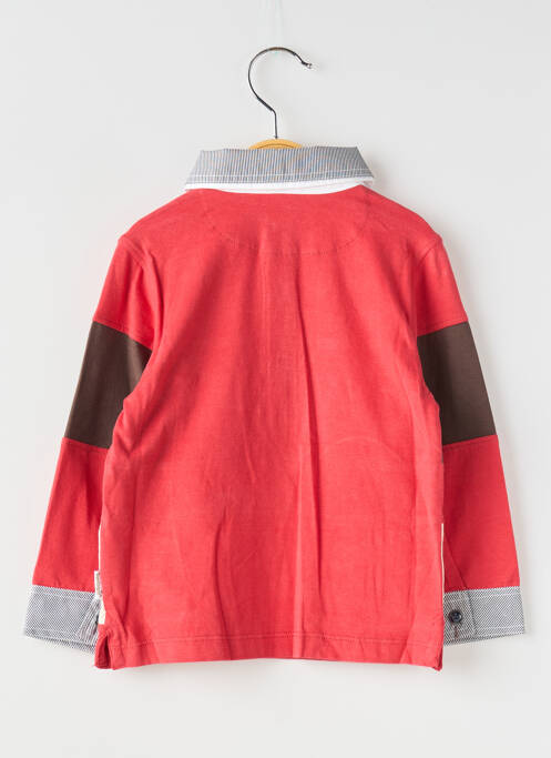 Polo roșu BERLINGOT băiat