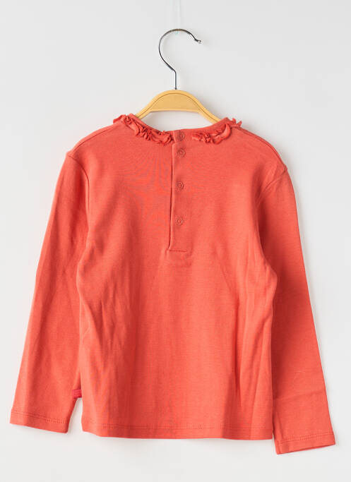 Tricou portocaliu LAPIN BLEU fată