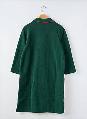 Halat de baie mâneci lungi verde COUDEMAIL copil