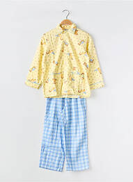 Pijama croială dreaptă galben BFD CREATION enfant
