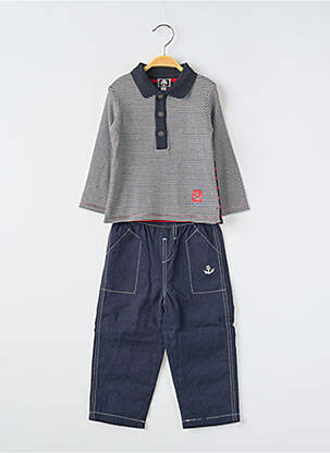 Set pantaloni gri ELLE EST OU LA MER băiat