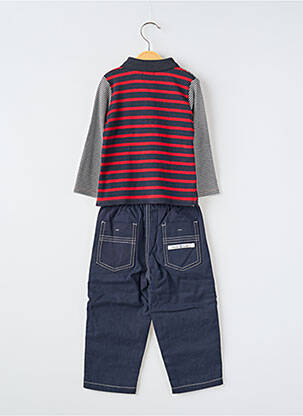 Set pantaloni talie elastică gri ELLE EST OU LA MER băiat