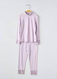 Set pantaloni tip de tricou violet MAYORAL fille