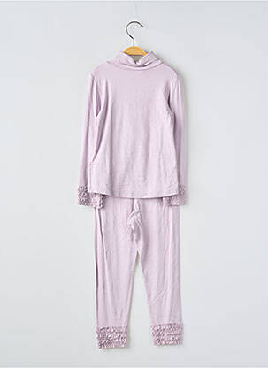 Set pantaloni tip de tricou violet MAYORAL fată