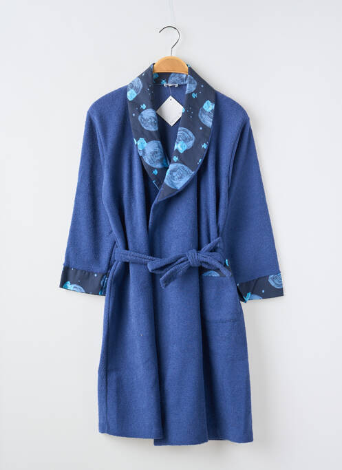 Halat de baie albastru TITI DE LA LUNE copil