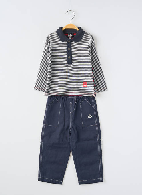 Set pantaloni gri ELLE EST OU LA MER băiat