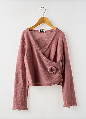 Cardigan petrecut roz KDM fată