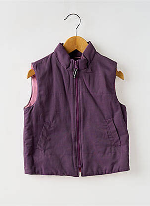 Geacă matlasată violet COUDEMAIL fată