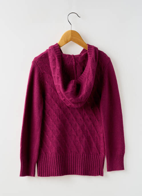 Vestă cu mâneci lungi violet CKS fată