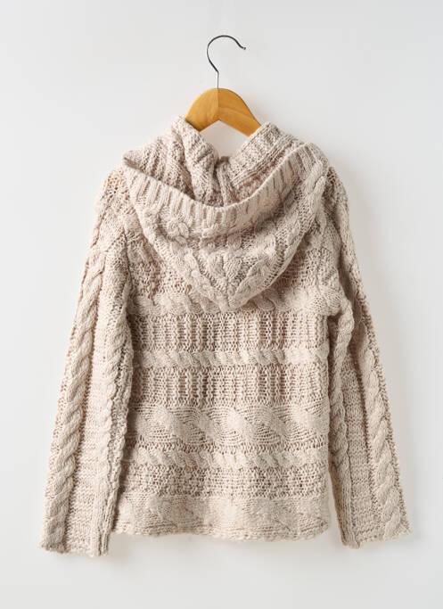 Vestă cu mâneci lungi bej MAYORAL fată