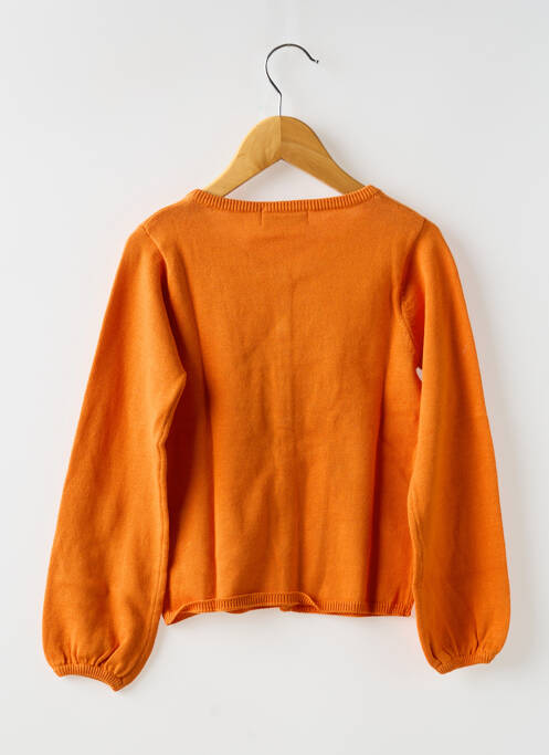 Vestă cu mâneci lungi portocaliu CKS fată