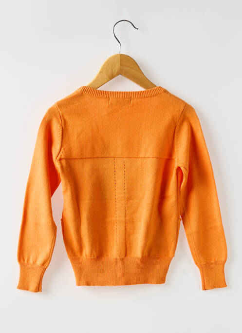 Vestă cu mâneci lungi portocaliu CKS fată