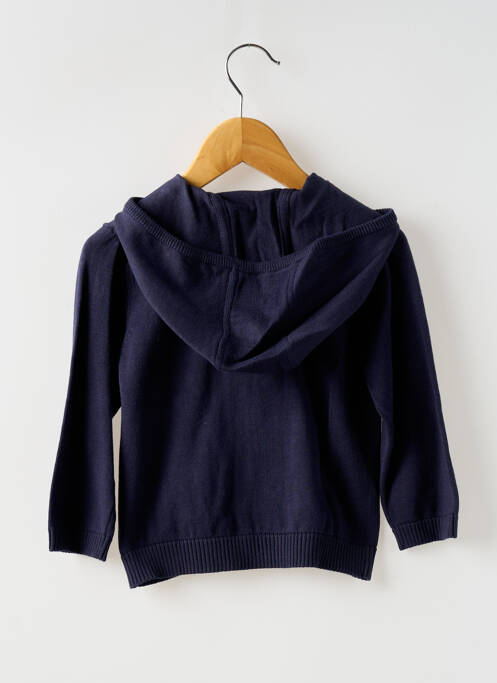 Vestă cu mâneci lungi albastru COUDEMAIL băiat