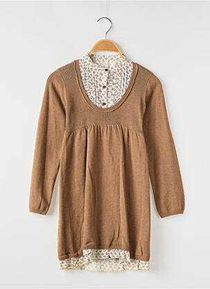 Rochie midi maro MAYORAL fată