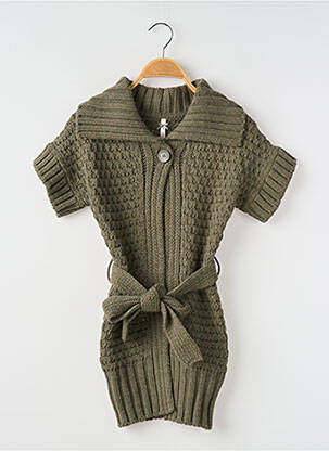 Vestă cu mâneci scurte verde MAYORAL fată