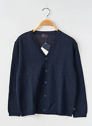 Vestă cu mâneci lungi albastru COUDEMAIL băiat