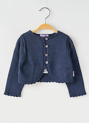 Bolero albastru COUDEMAIL fată