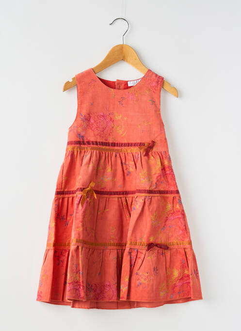 Rochie midi portocaliu LAPIN BLEU fată