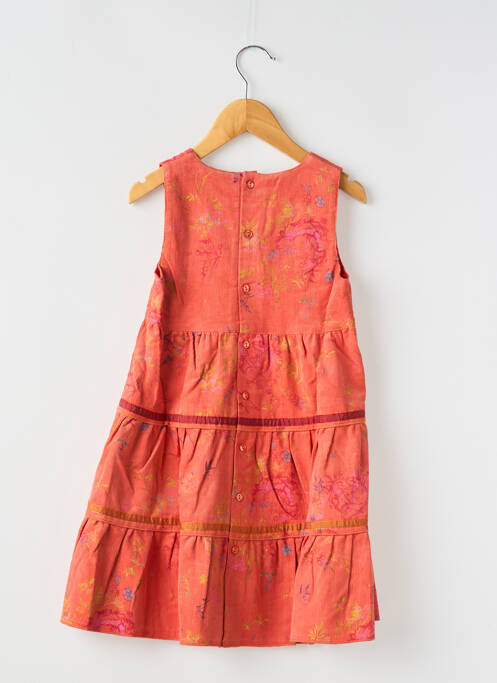 Rochie midi portocaliu LAPIN BLEU fată