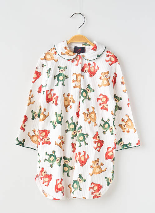 Cămașă de noapte alb COUDEMAIL fată