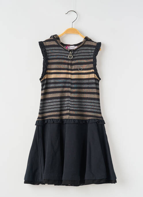 Rochie midi negru POMME FRAMBOISE fată