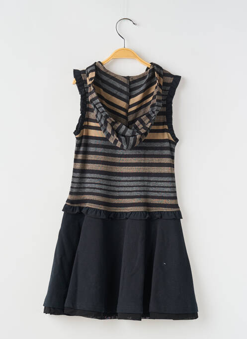 Rochie midi negru POMME FRAMBOISE fată