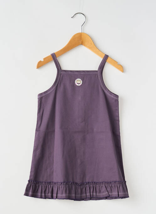 Rochie midi violet ELLE EST OU LA MER fată