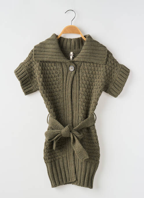 Vestă cu mâneci scurte verde MAYORAL fată