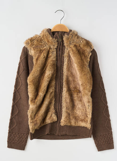 Vestă cu mâneci lungi maro MAYORAL băiat