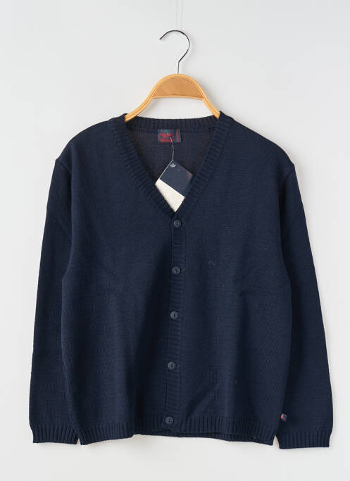 Vestă cu mâneci lungi albastru COUDEMAIL băiat