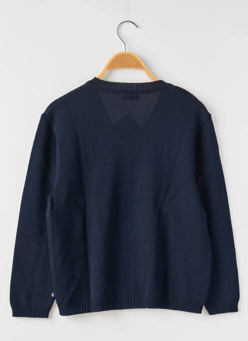 Vestă cu mâneci lungi albastru COUDEMAIL băiat