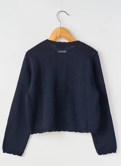 Vestă cu mâneci lungi albastru COUDEMAIL fată