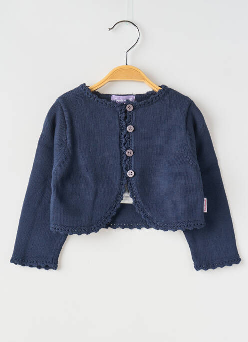 Bolero albastru COUDEMAIL fată