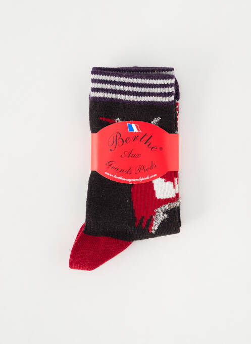 Șosete violet BERTHE AUX GRANDS PIEDS copil