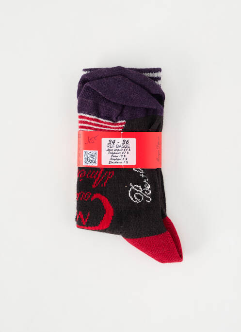 Șosete violet BERTHE AUX GRANDS PIEDS copil