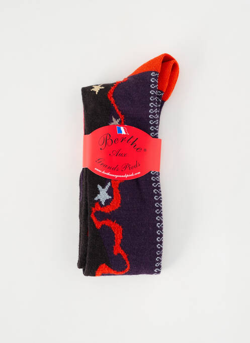 Șosete violet BERTHE AUX GRANDS PIEDS copil