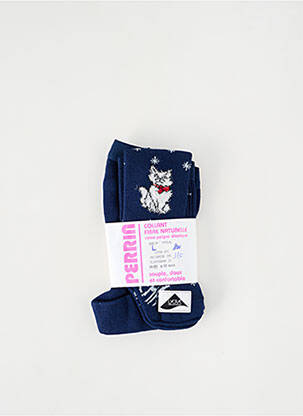 Colanți albastru PERRIN fată