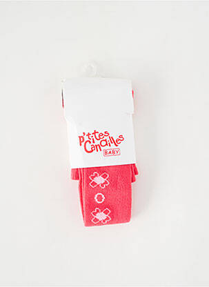 Colanți roz P'TITES CANAILLES fată