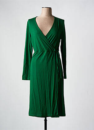 Rochie midi mâneci lungi mâneci lungi verde SURKANA femeie