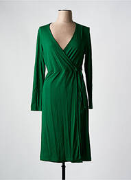 Rochie midi mâneci lungi mâneci lungi verde SURKANA femeie