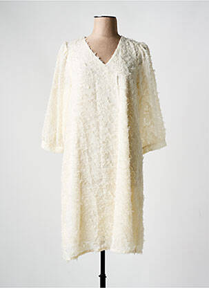 Rochie midi bej KAFFE femeie