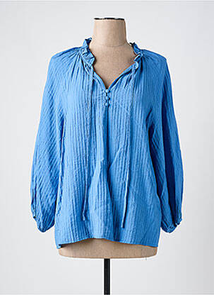 Bluză albastru KAFFE femeie