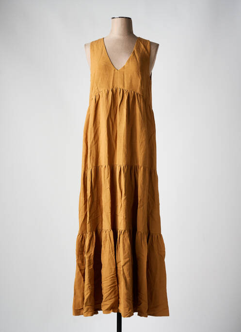 Rochie lungă maro SURKANA femeie