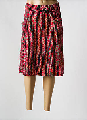 Fustă midi roșu SURKANA femeie