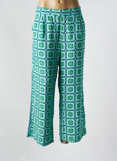 Pantalon larg verde SURKANA femeie
