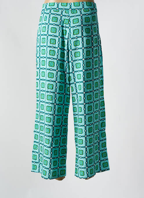 Pantalon larg verde SURKANA femeie
