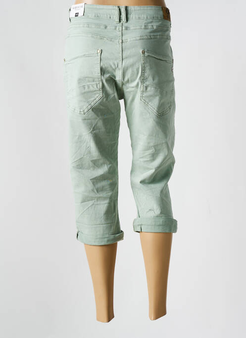 Pantalon trei sferturi verde KAROSTAR femeie