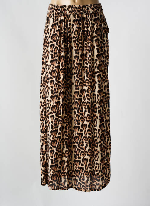 Fustă lungă maro KAFFE femeie