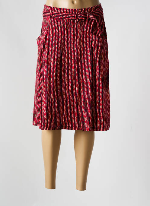 Fustă midi roșu SURKANA femeie