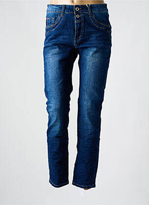 Blugi cu croială slim albastru KAROSTAR femeie